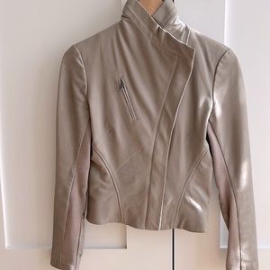 A Moveable Feast Lamb Leather Jacket